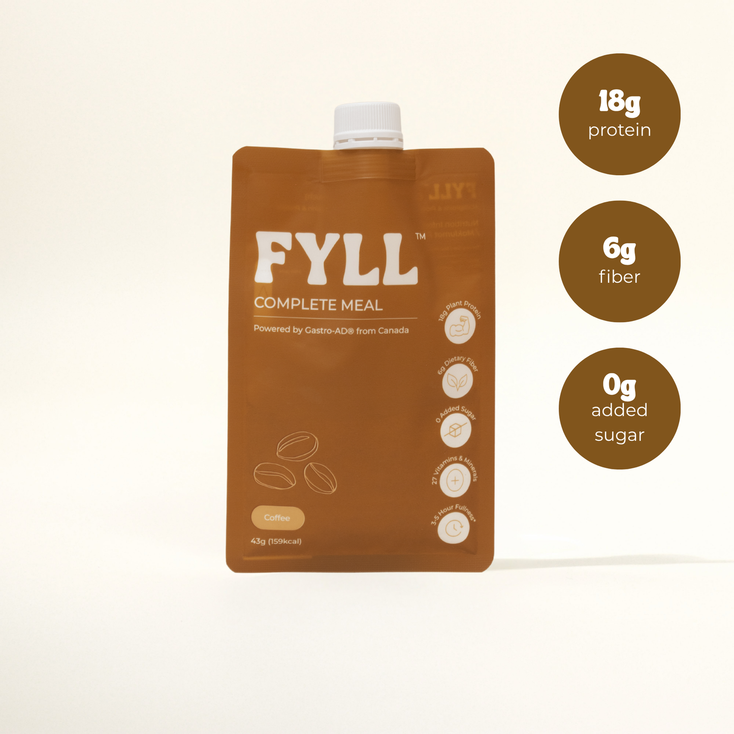 [NOT FOR SALE] FYLL Complete Meal - Coffee (1 Meal)
