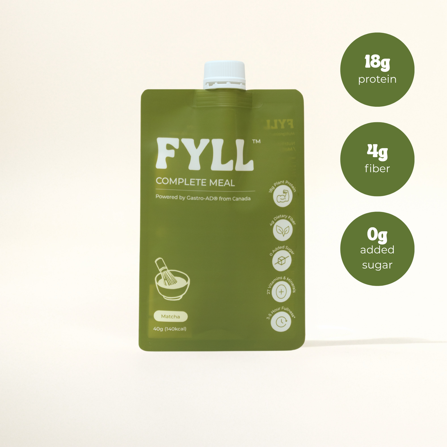 [NOT FOR SALE] FYLL Complete Meal - Matcha (1 Meal)